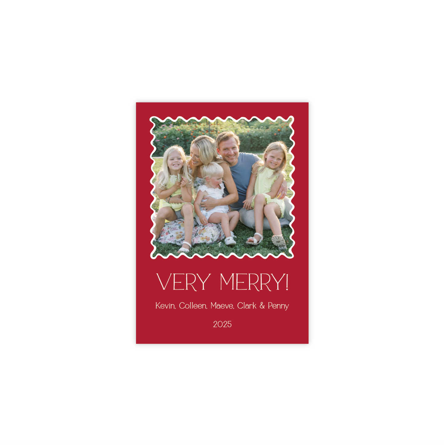 Ric Rac Holiday Card