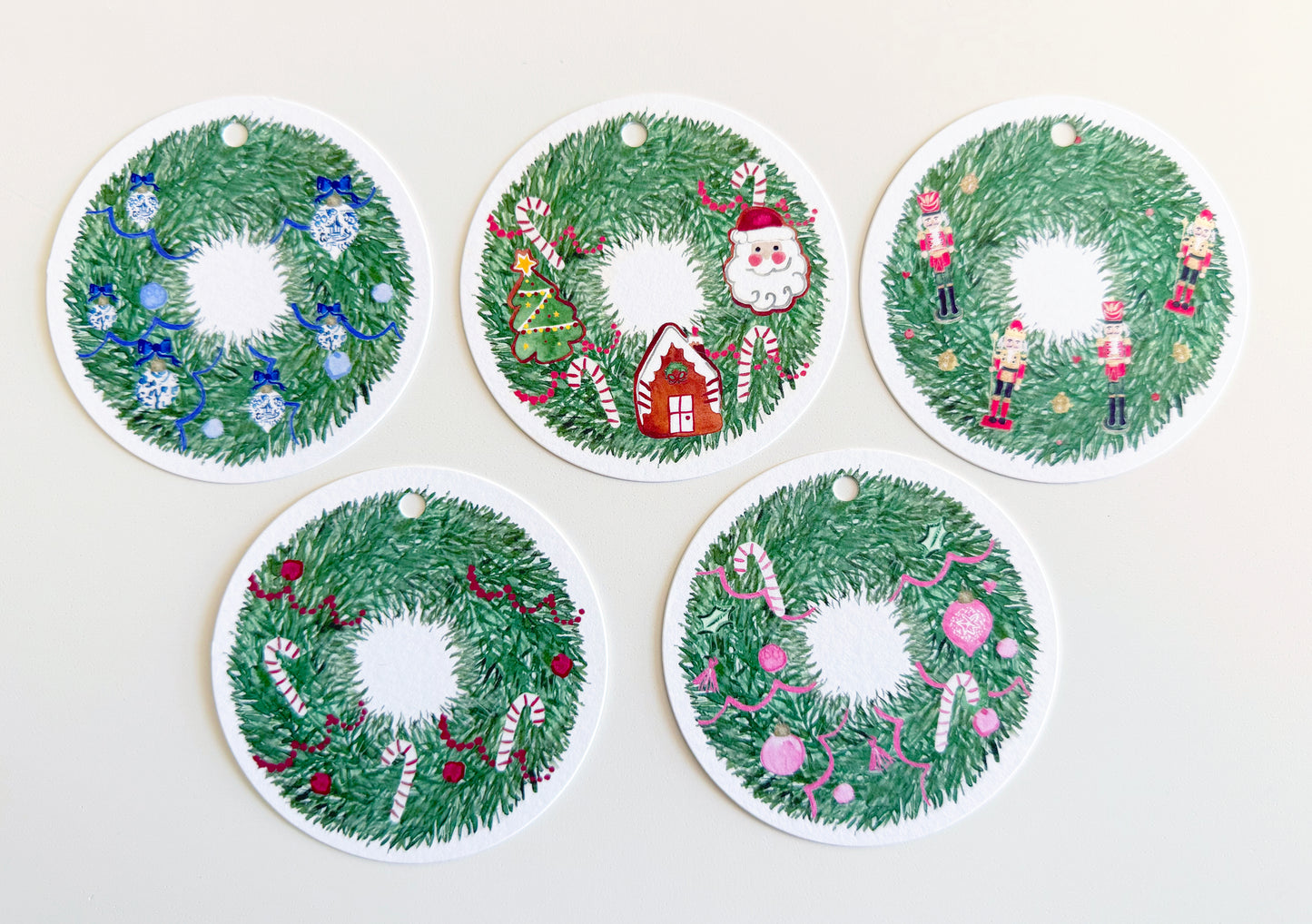 Wreath Gift Tags