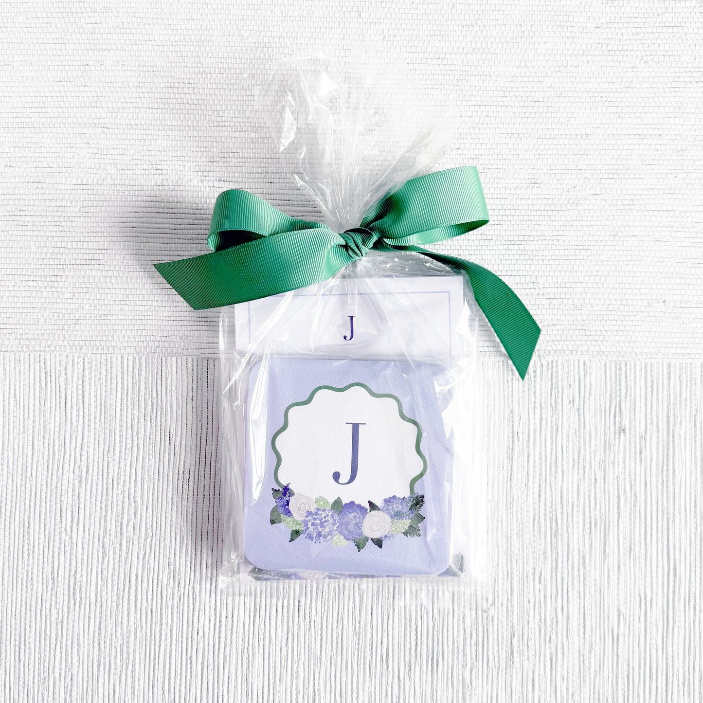 Hydrangea Initial Gift Set