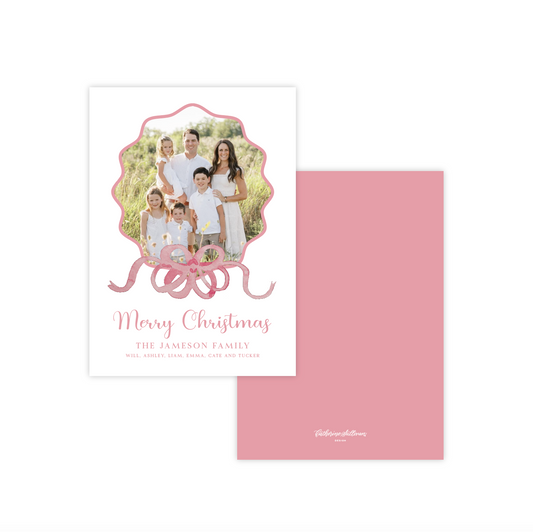 Loopy Bow Holiday Card