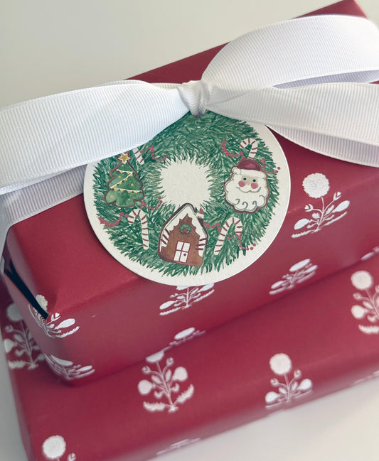 Wreath Gift Tags