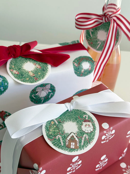 Wreath Gift Tags